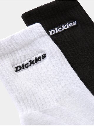 Sada dvou ponožek v bílé a černé barvě Dickies New Carlyss