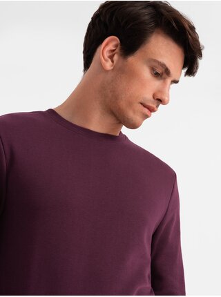 Pánská bavlněná nevyztužená mikina BASIC  Ombre Clothing