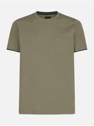 Olivové pánské tričko Geox T-shirt
