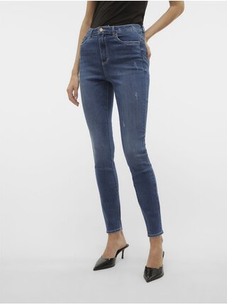Modré dámské skinny džíny Vero Moda Sophia