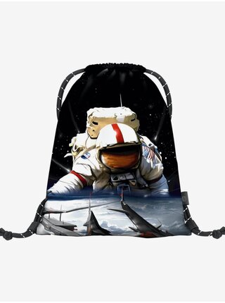 Černý vak Baagl eARTh - Cosmonaut by Caer8th