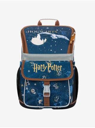 Modrá školní aktovka Baagl Zippy Harry Potter Bradavice