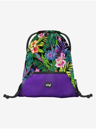 Černý sáček s kapsou tropical Baagl