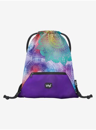 Fialové vrecko s vreckom mandala Baagl