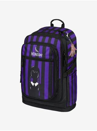 Černý Školní batoh Cubic Wednesday Baagl