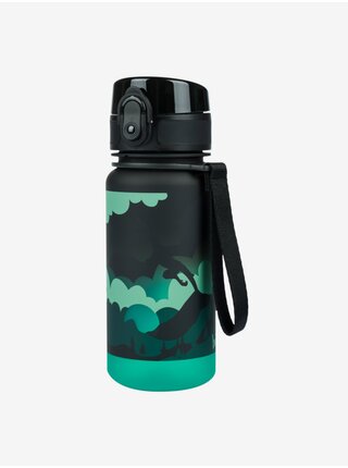 Černá tritanová láhev na pití gradient drak, 350 ml Baagl