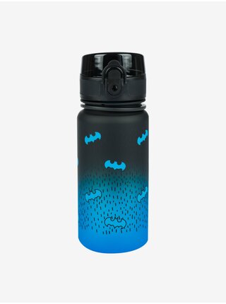 Černá tritanová láhev na pití gradient batman blue, 350 ml Baagl