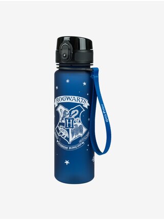 Modrá tritánová fľaša na pitie harry potter bradavice, 500 ml Baagl