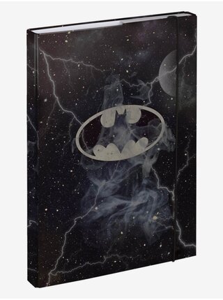 Černé Desky na školní sešity A4 Batman Storm Baagl