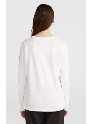 O'Neill T-SHIRT Dámské tričko s dlouhým rukávem Bílá