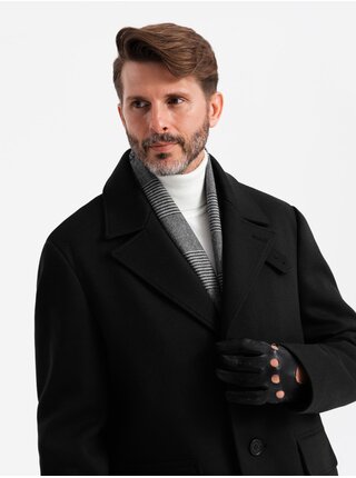 Pánsky jednoradový kabát Ombre Clothing