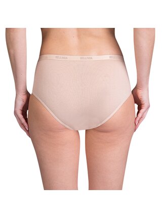 LADIES COTTON BOXER - Dámské bavlněné kalhotky - tělová