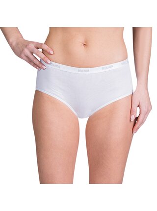 LADIES COTTON BOXER - Dámské bavlněné kalhotky - bílá