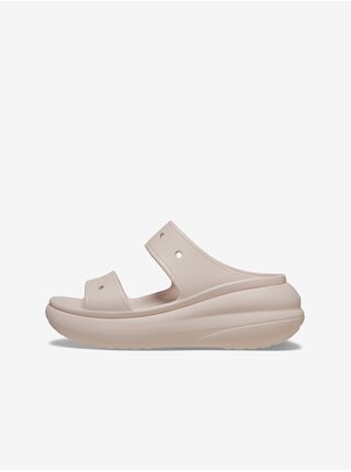 Svetloružové dámske šľapky Crocs