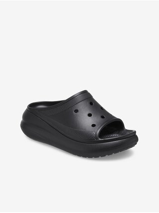 Černé dámské pantofle Crocs Crush Slide