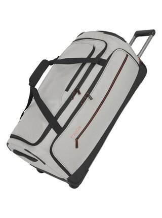 Cestovní taška Travelite Crosslite 5.0 Wheeled Duffle L White Sand