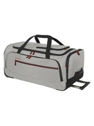 Cestovní taška Travelite Crosslite 5.0 Wheeled Duffle M White Sand