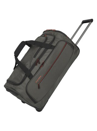 Cestovní taška Travelite Crosslite 5.0 Wheeled Duffle M Dark Olive