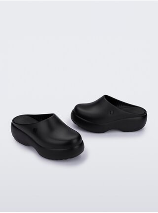 Čierne dámske šľapky Melissa Free Clog Platform