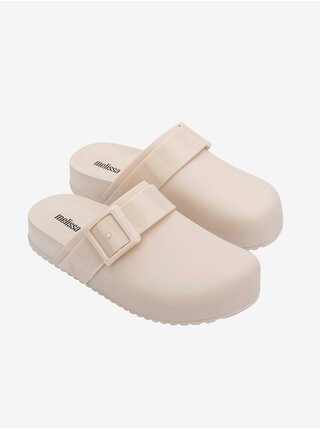 Béžové dámské pantofle Melissa Cozy Clog