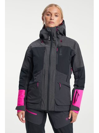 dámská skialpová membránová bunda TENSON Touring Shell Jacket W tmavě šedá