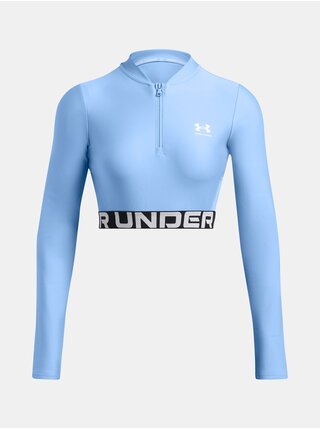 Dámské tričko Under Armour HeatGear Rib 1/4 Zip LS