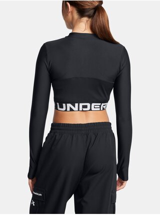 Dámské tričko Under Armour HeatGear Rib 1/4 Zip LS