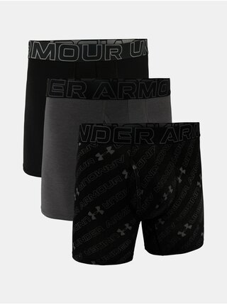 Pánské boxerky Under Armour M UA Perf Cotton Nov 6in - 3pk