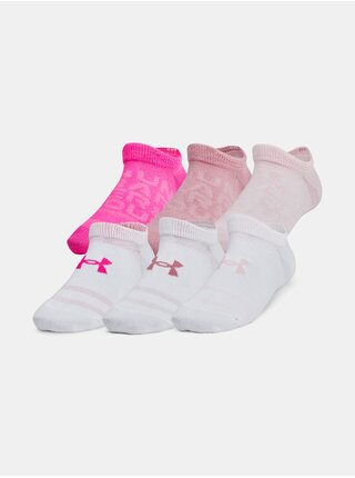 Unisexové ponožky Under Armour UA Yth Essential No Show 6pk