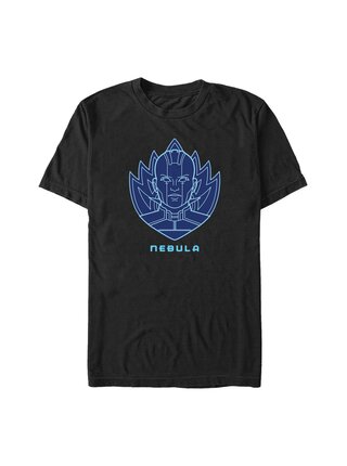 Černé pánské tričko Marvel Badge Nebula