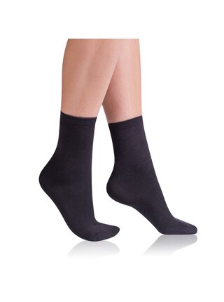 WINTER SOCKS - Dámské zimní ponožky - černá
