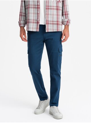 Pánské kalhoty Ombre Clothing STRAIGHT LEG CARGO V1 OM-PACG-0204