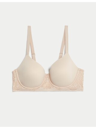 Hladká podprsenka Body Soft™ s kosticemi a plnými košíčky, vel. A–E Marks & Spencer béžová