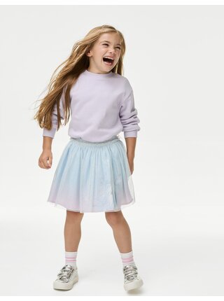 Třpytivá tylová sukně s motivem Disney Ledové království™ (2–8 let) Marks & Spencer modrá