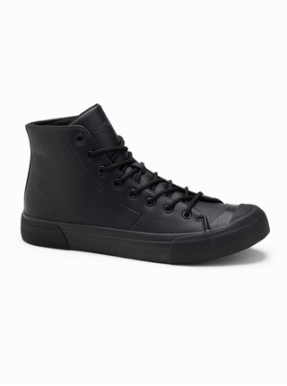 Pánske vysoké tenisky s gumovou špičkou Ombre Clothing