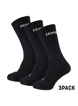 Ponožky Delete Premium 3Pack - black velikost 11 - 13 HORSEFEATHERS