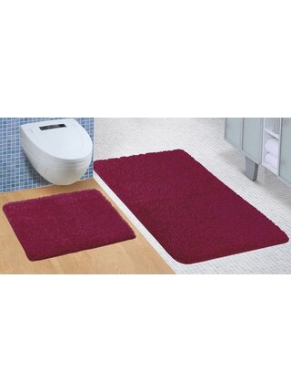 Koupelnová a WC předložka Micro bordó Bellatex