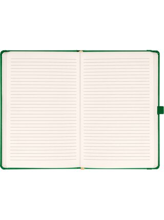 NOTIQUE Notes Aprint, zelený, linkovaný, 15 x 21 cm