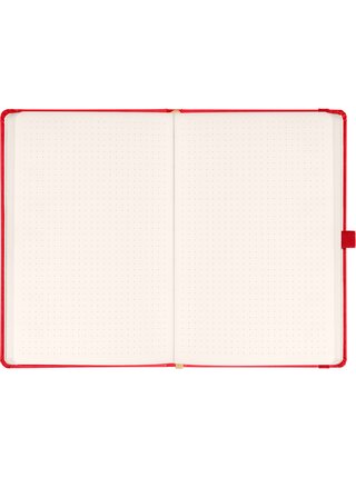 NOTIQUE Notes Aprint, červený, tečkovaný, 15 x 21 cm BAAGL