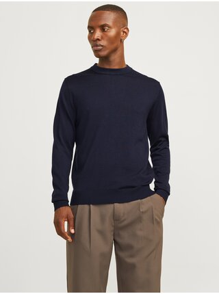 Tmavě modrý pánský svetr Jack & Jones