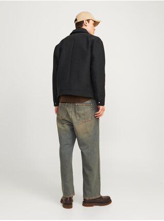 Čierna pánska bunda Jack & Jones Russel