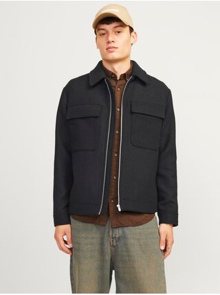 Čierna pánska bunda Jack & Jones Russel