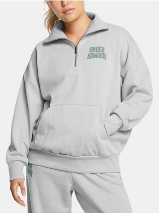 Bundy a mikiny pre ženy Under Armour - sivá