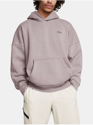 Bundy a mikiny pre mužov Under Armour - sivá