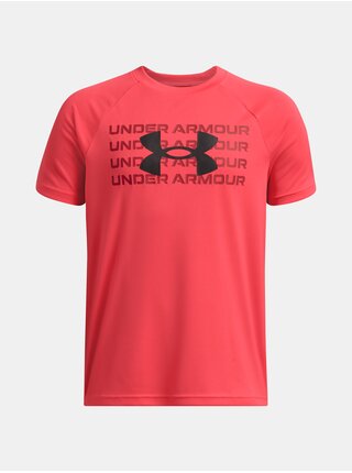 Chlapecké tričko Under Armour UA B TECH WM LOGO SS