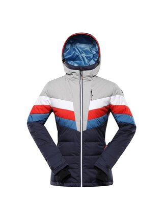 Dámská péřová lyžařská bunda s membránou ptx ALPINE PRO FEEDRA mood indigo