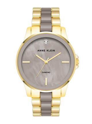 Dámské kulaté hodinky Anne Klein AK/ 4120TPGB