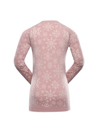 Dámské funkční prádlo - triko ALPINE PRO AMBOSA pale mauve