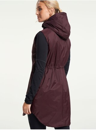 dámská lifestylová vesta TENSON Transition Vest W vínová