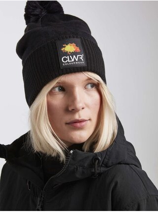 unisex kulich s bambulí COLOURWEAR Strix Beanie černý